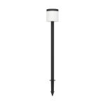 Eglo Punta Luce Pantete Solar Nero 7W 840lm - 830 Luce Calda -  | IP65 - Sensore Di Movimento