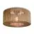 Good&Mojo Luce da soffitto Iguazu Tessuto Marrone S | Adatto per 1x E27 