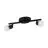 Eglo Luce da soffitto Buzz-LED Acciaio Nero 2x2.8W 2x250lm - 830 Luce Calda -  | IP20 - Incl. 2x GU10