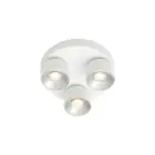Nordlux Pitcher Faretti Metallo Bianca | Adatto per 3x GU10