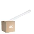 Confezione Multipack 4x Philips Reglette LED CoreLine Bianca 37W 5200lm - 865 Luce Del Giorno | 150cm - - Sostitutiva 2x58W